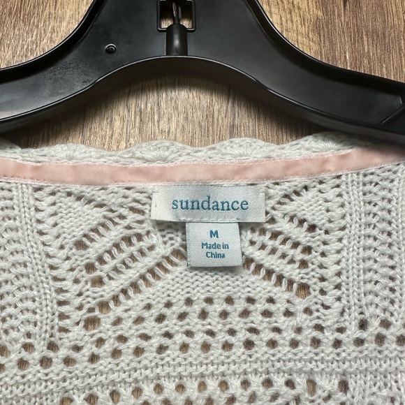 Sundance Cream Floral Knit Cardigan - Picture 2 of 4